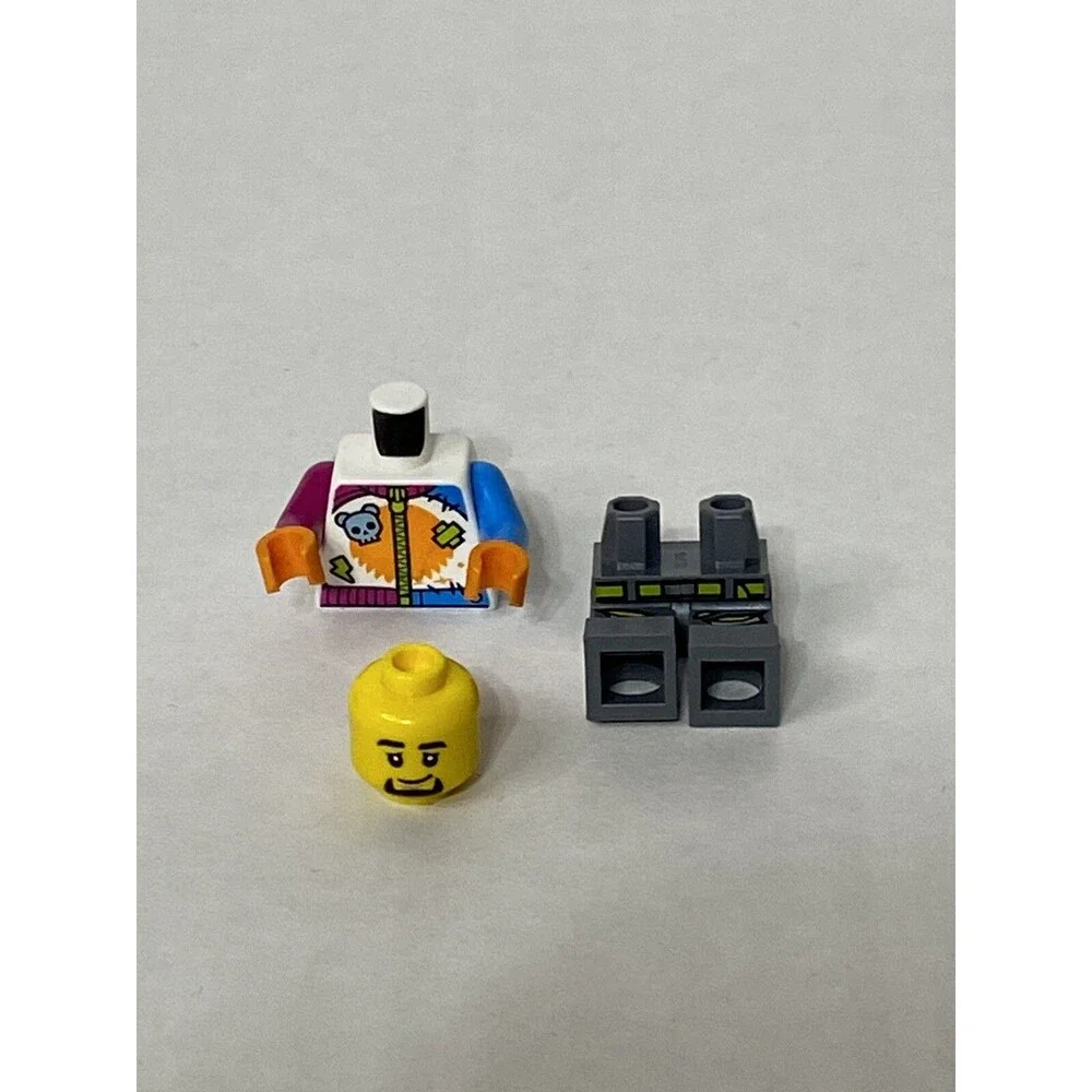 LEGO City Stuntz Stunt Man Motorbike Minifigure 60356. Used Minifigure Only.